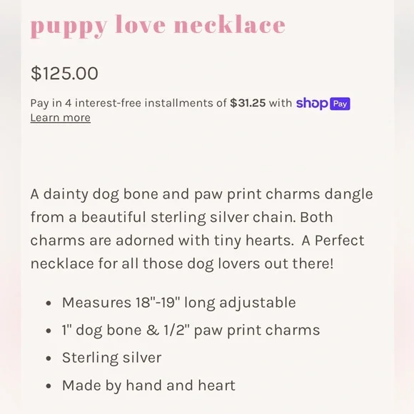 Dog Lover Necklace - Picture 4 of 12
